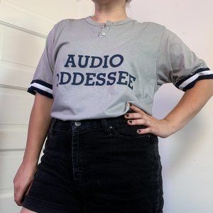 Vintage Audio Oddessee Baseball T-Shirt Henley